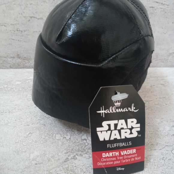 Hallmark Plush Toy Stuffed Animal, toy Star Wars Puffball, Darth Vader - Picture 3 of 5
